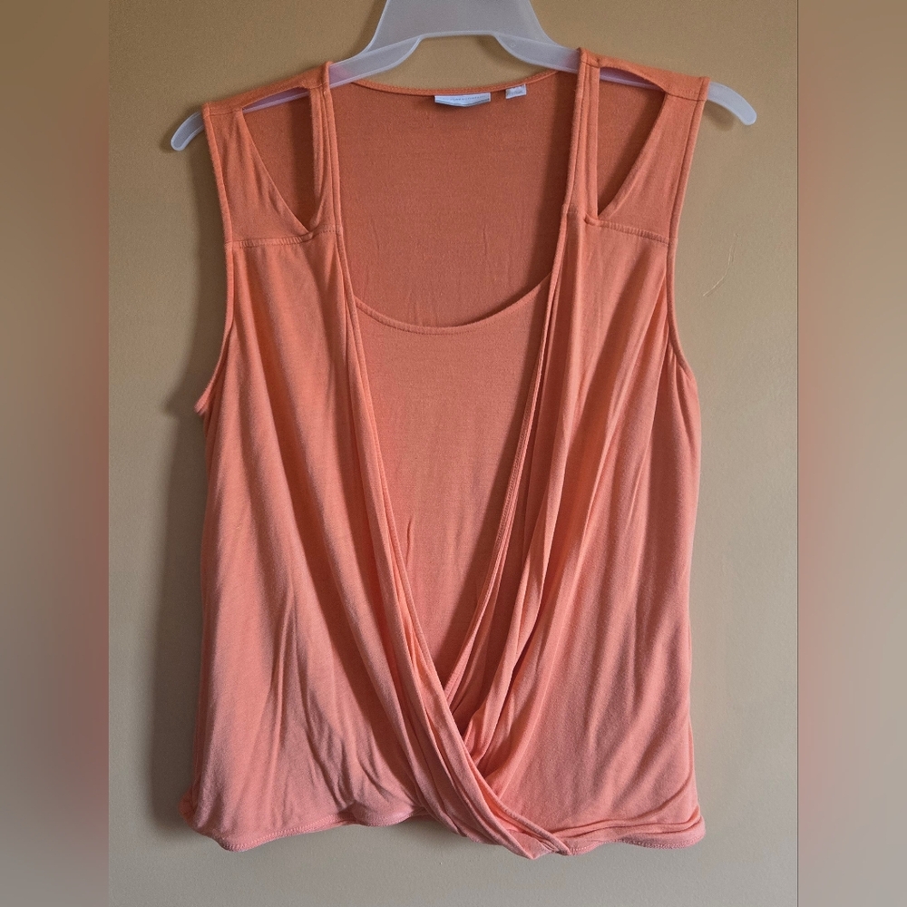 NY & Co Cutout Wrap Top